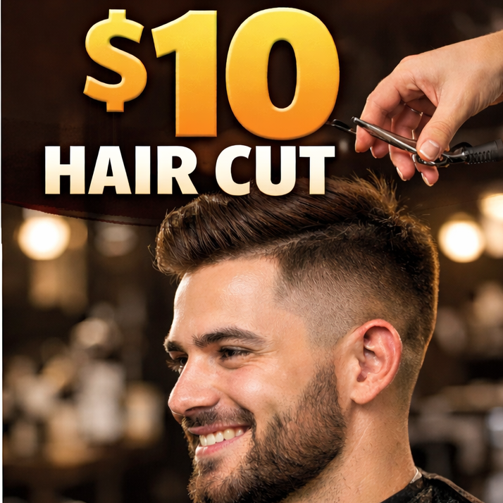 Haircut $10