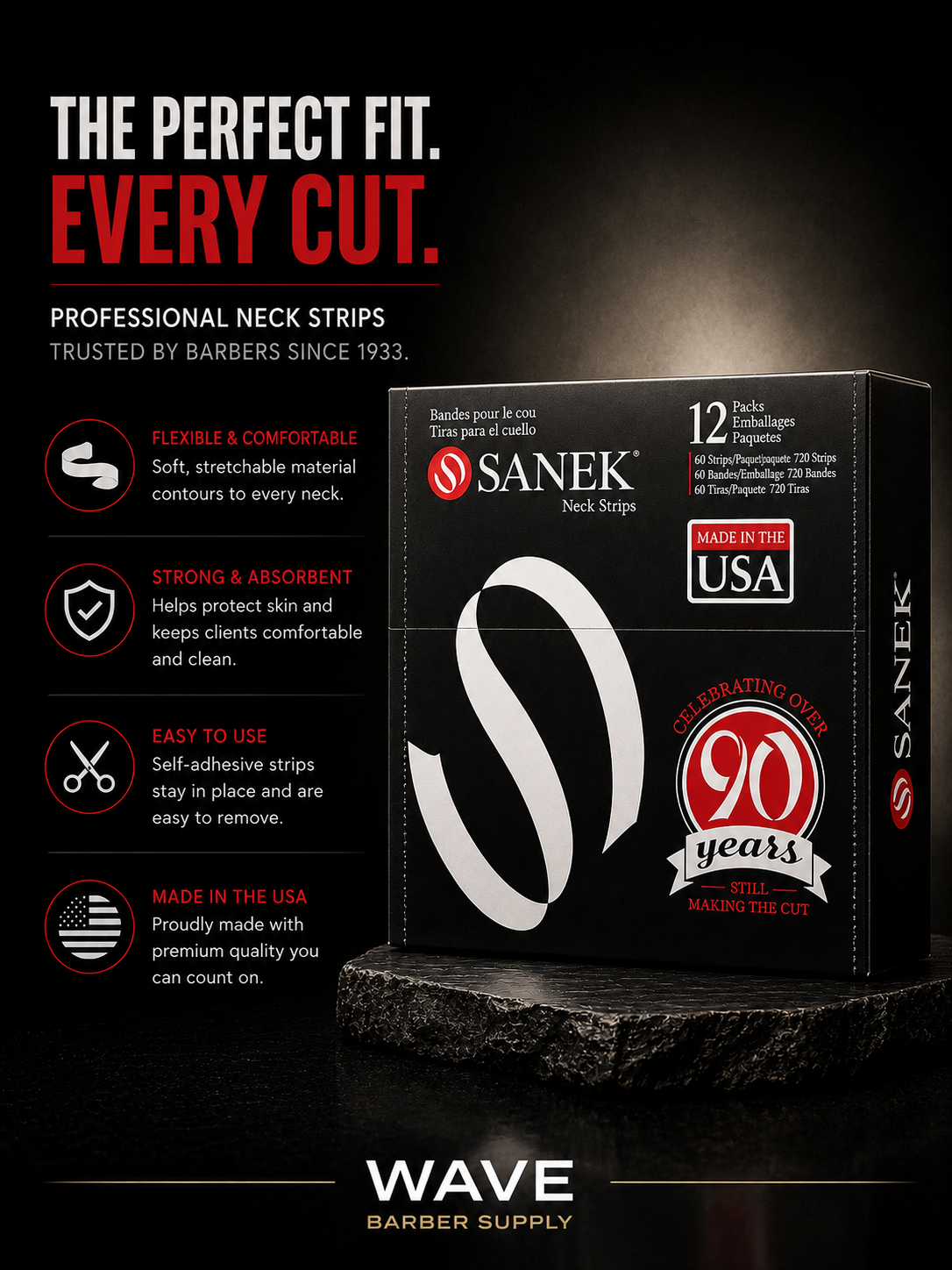 SANEK NECK STRIPS