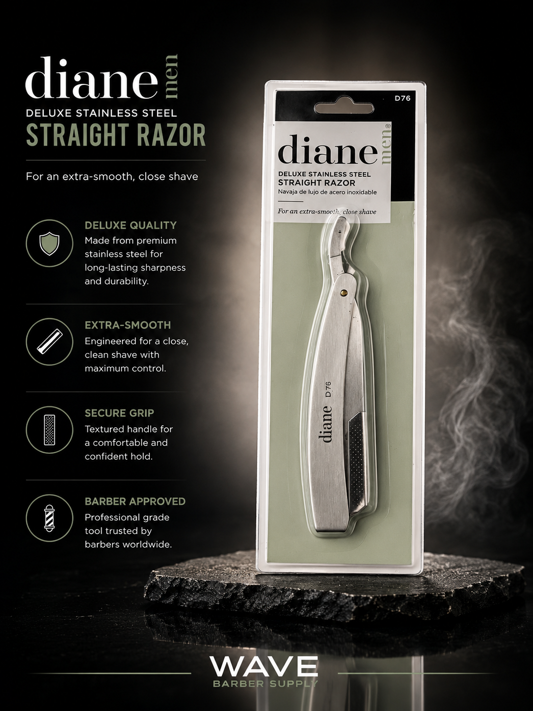 DIANE STRAIGHT RAZOR