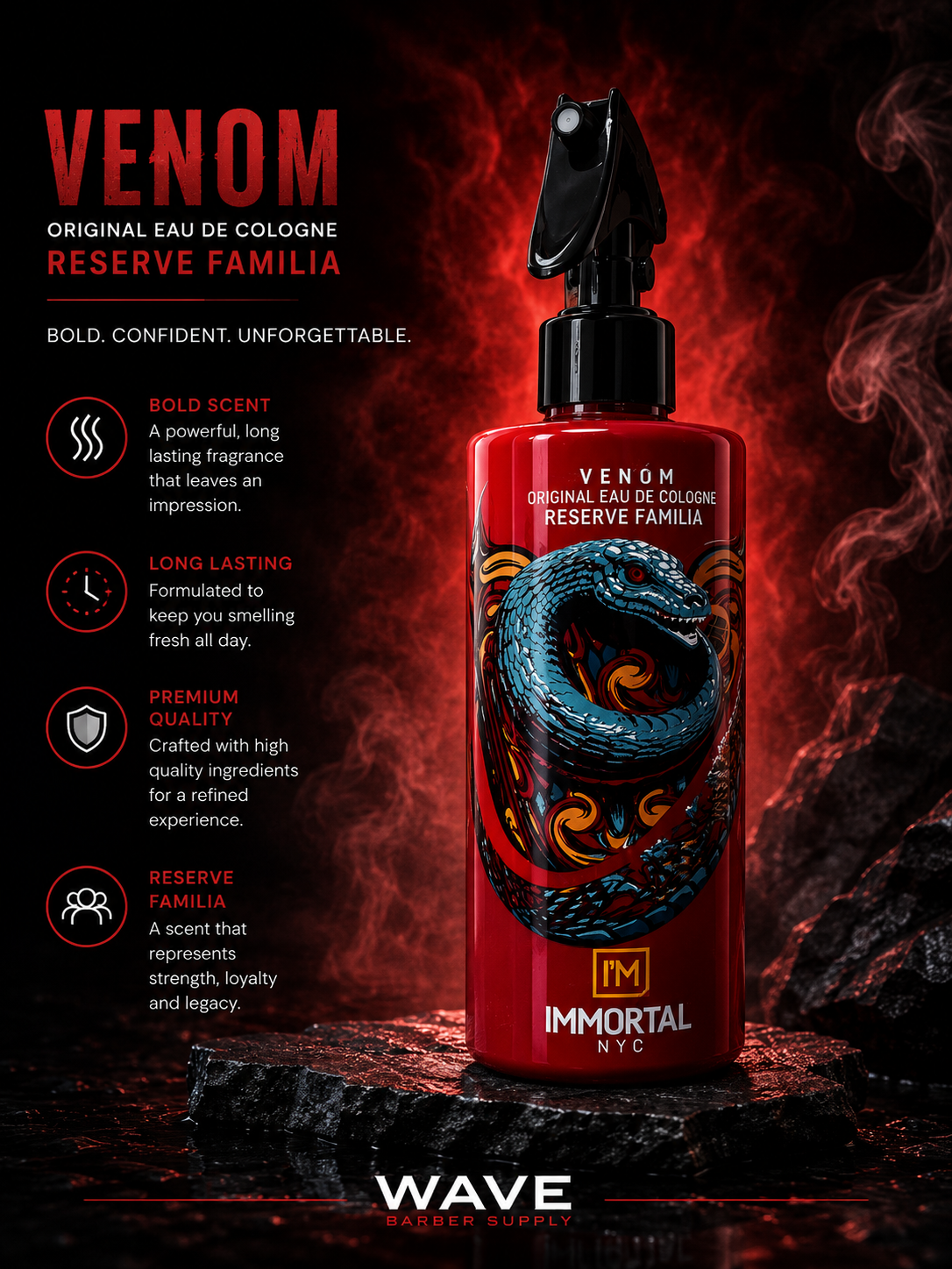 Immortal NYC Venom Reserve Aftershave