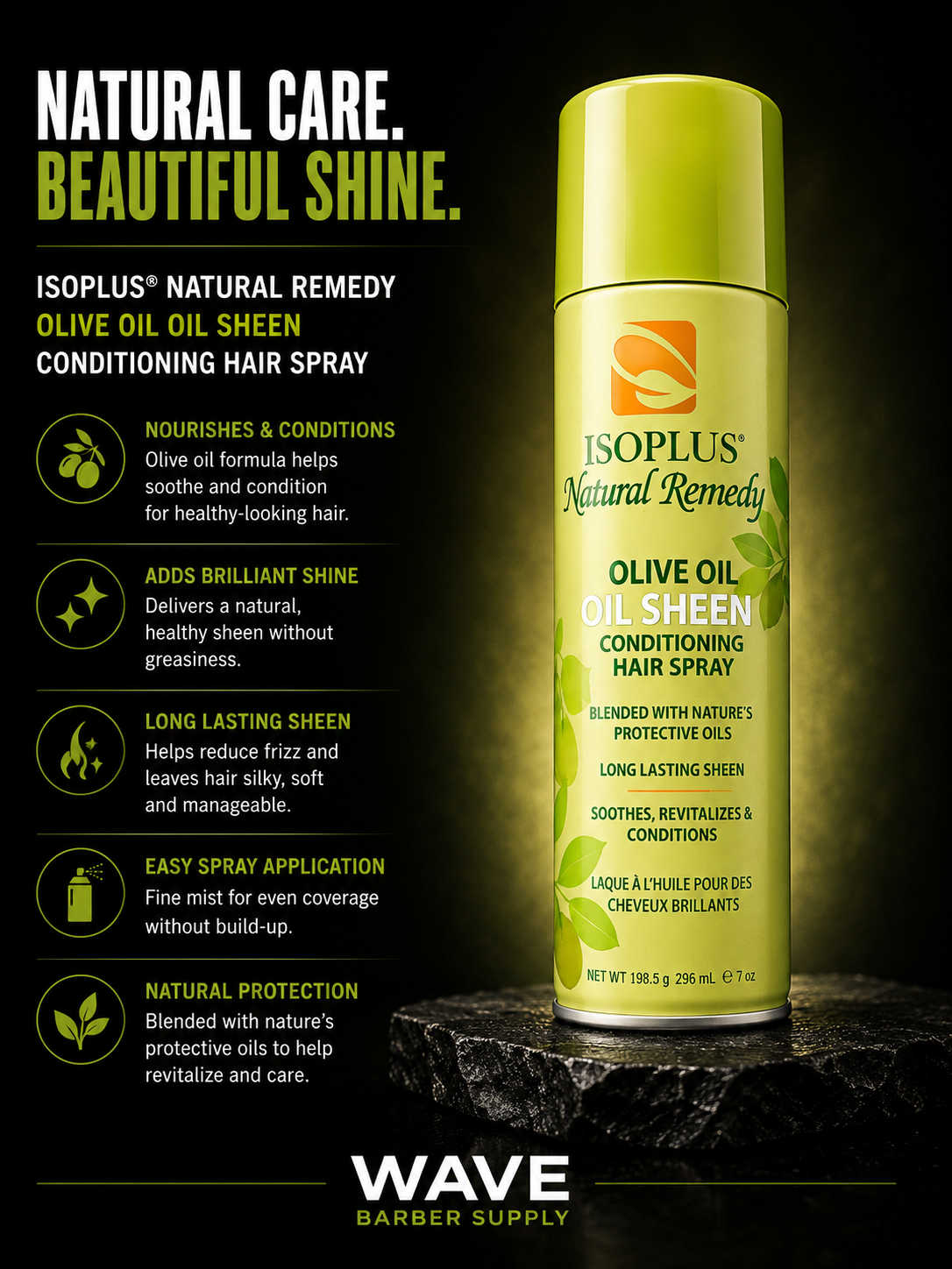 ISOPLUS NATURAL REMEDY OIL SHEEN